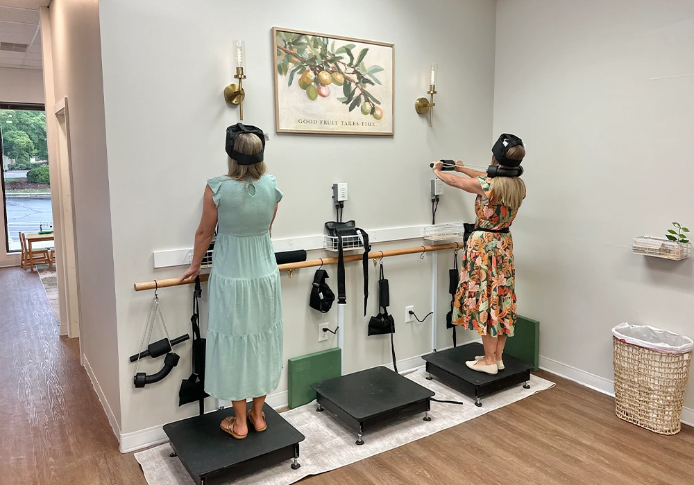 Patients Using Rehab Equipment HP Mobile